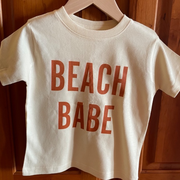 Aspen & Company “Beach Babe” toddler shirt - Picture 2 of 6